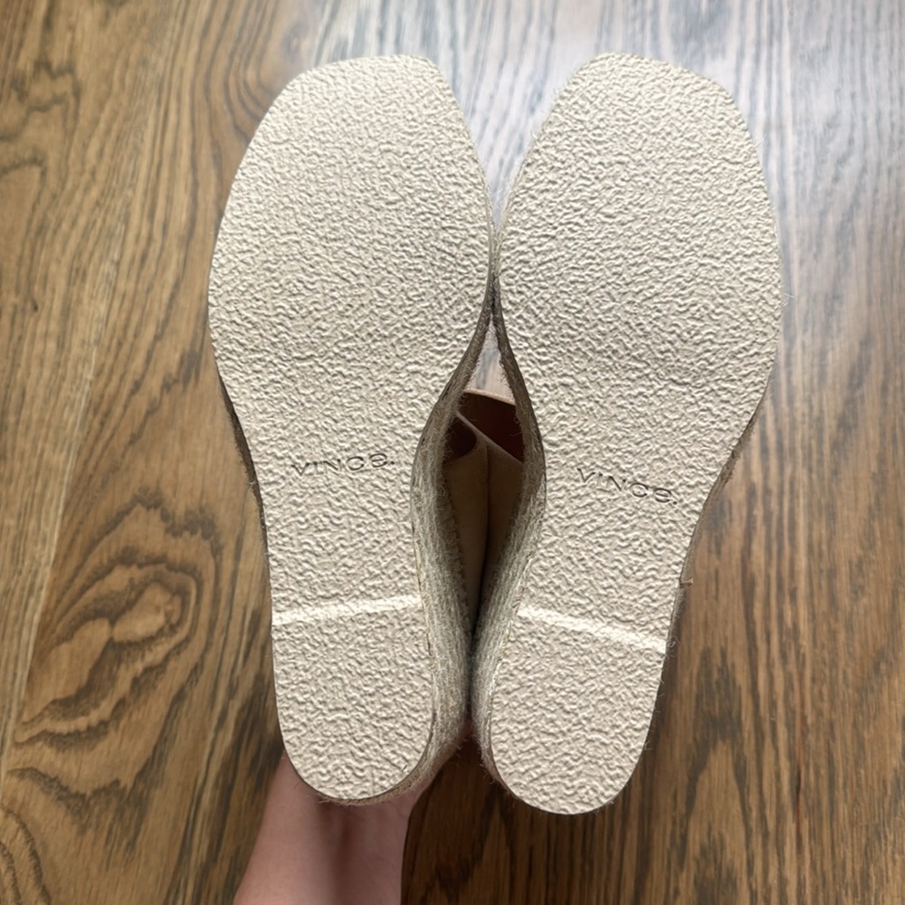 Vince Greta Wedge Slip On Espadrille size us 9,5 - Picture 9 of 10